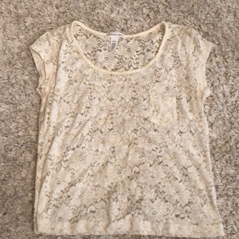 Lace short sleeve